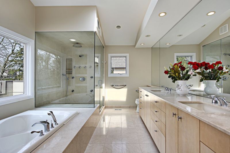 Luxury Shower with Multiple Jets